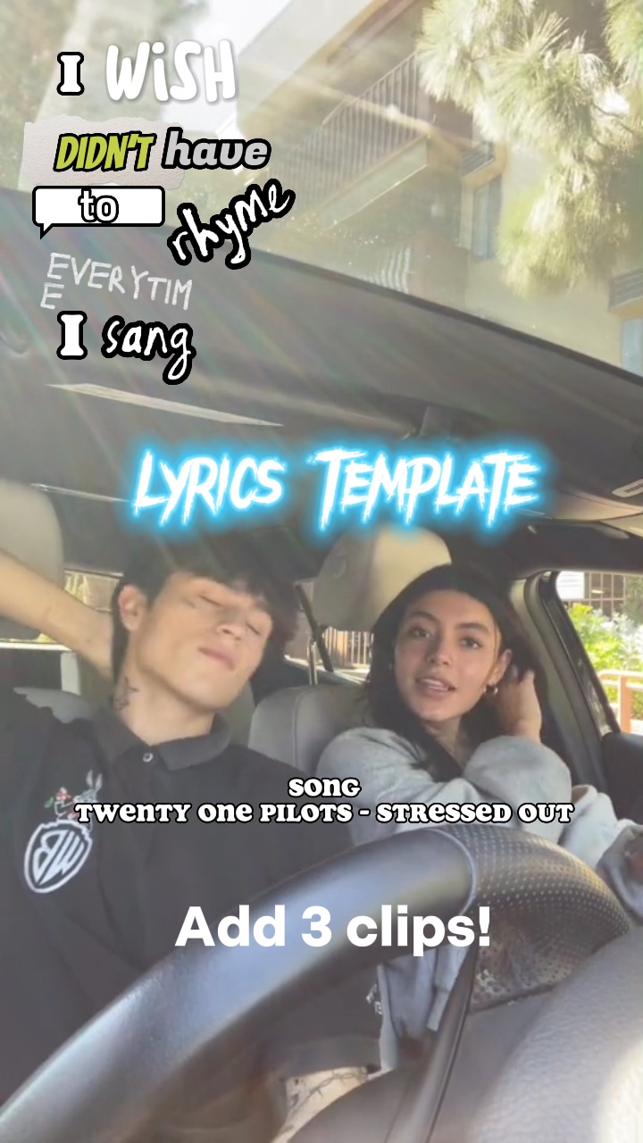 Text Effects Lyrics: CapCut Template Link 2023