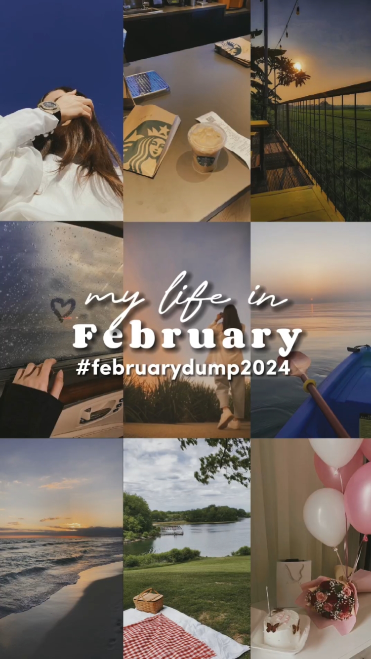 Mylifeinfebruary Aesthetic Februarydump: CapCut Template Link 2023
