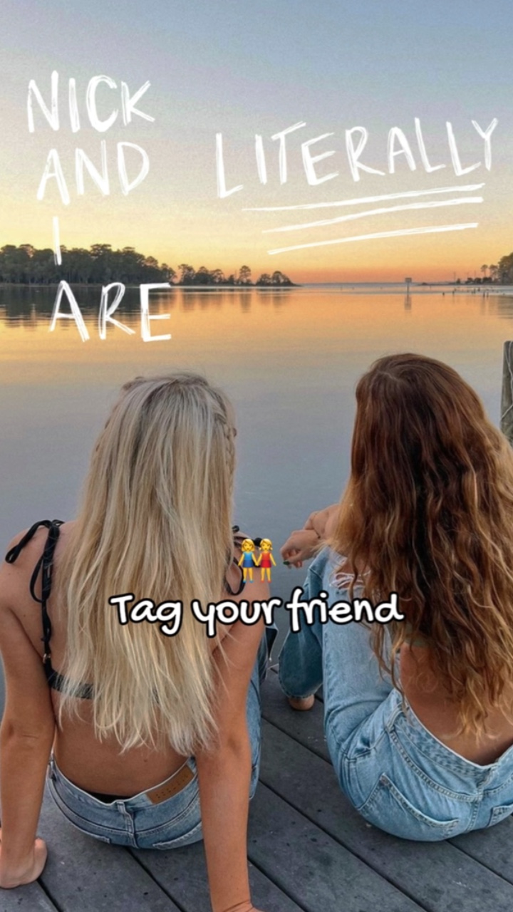 Friend Sister Trend Text CapCut Template Link 2023